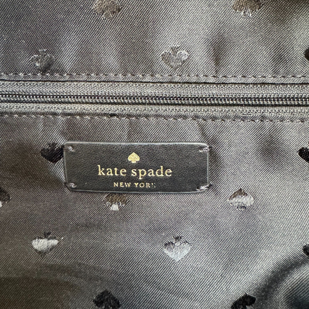 Kate Spade Karissa Nylon Medium Backpack Purse Black - Picture 6 of 6